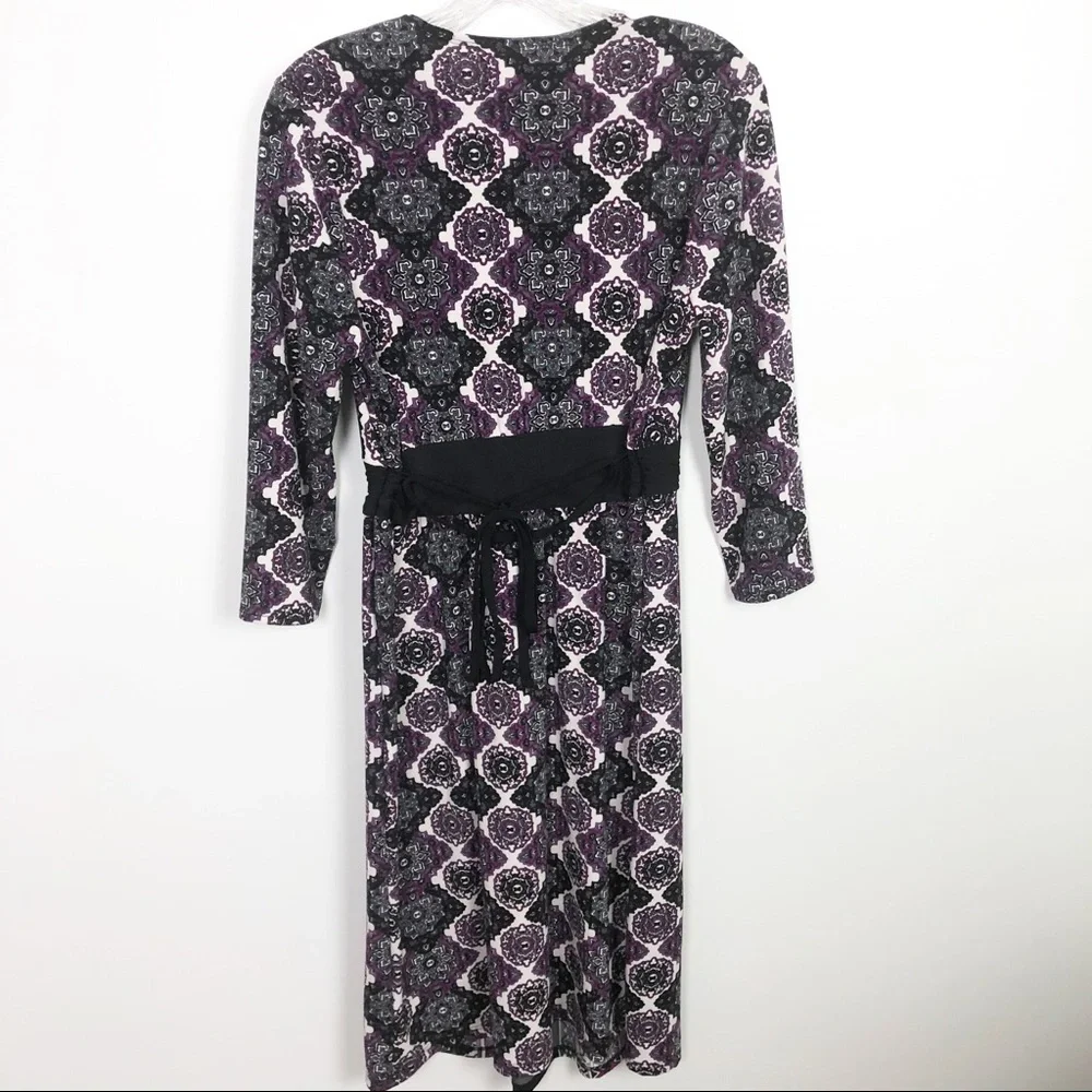 Motherhood Maternity Surplice Bodice Dress Small - Picture 8 of 8